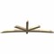 Ekena Millwork Alberta Rough Sawn Timber Gable Bracket, Douglas Fir, 108"W x 31 1/2"H x 4"D x 4"F, 7/12 Pitch GBW108X31X0404ALB00RDF - alternate 4